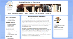 Desktop Screenshot of beniciachamber.com